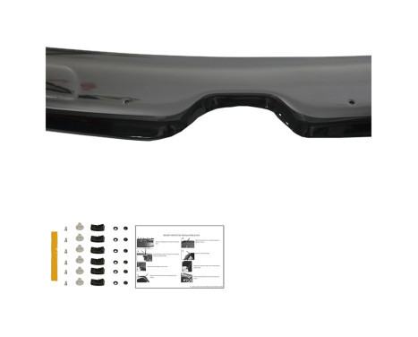 Oneway Bonnet protector (stone chip cover) fits Renault Kangoo 2nd Gen. Facelift 2014-2019, Image 3