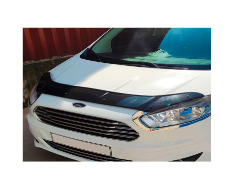 Oneway Bonnet protector (stone chip cover) Ford Transit Courier 2014-2019 - Glossy black