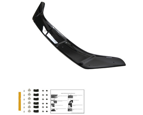 Oneway Bonnet protector (stone chip cover) Ford Transit Courier 2014-2019 - Glossy black, Image 4