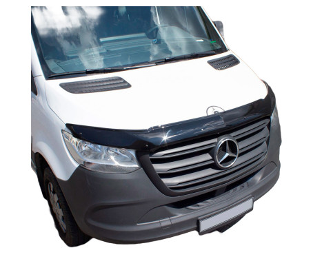 Oneway Bonnet protector (stone chip cover) Mercedes Sprinter W907 2018- - Glossy black