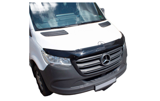 Oneway Bonnet protector (stone chip cover) Mercedes Sprinter W907 2018- - Glossy black
