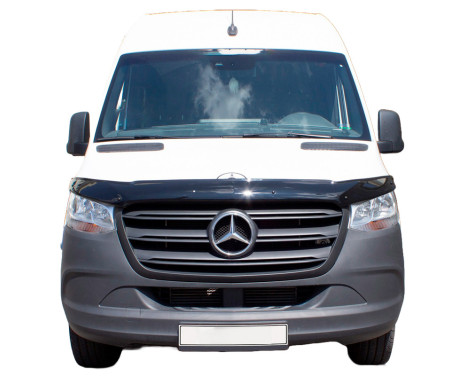 Oneway Bonnet protector (stone chip cover) Mercedes Sprinter W907 2018- - Glossy black, Image 2