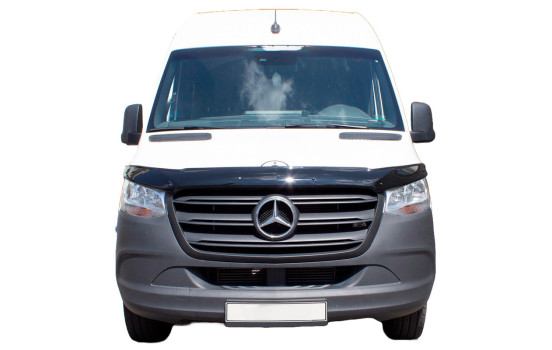Oneway Bonnet protector (stone chip cover) Mercedes Sprinter W907 2018- - Glossy black, Image 2
