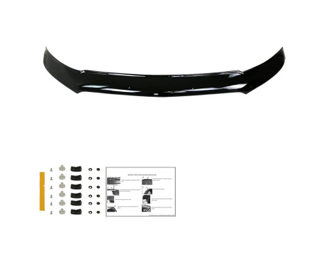 Oneway Bonnet protector (stone chip cover) Mercedes Sprinter W907 2018- - Glossy black, Image 5
