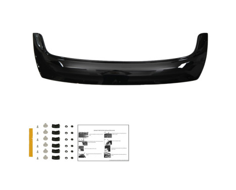 Oneway Bonnet protector (stone chip cover) Renault Master 3rd Gen. 2010-2014 - Glossy Black, Image 3