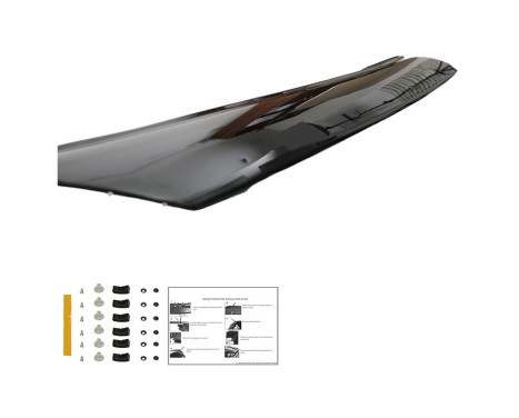 Oneway Bonnet protector (stone chip cover) Renault Master 3rd Gen. 2010-2014 - Glossy Black, Image 5