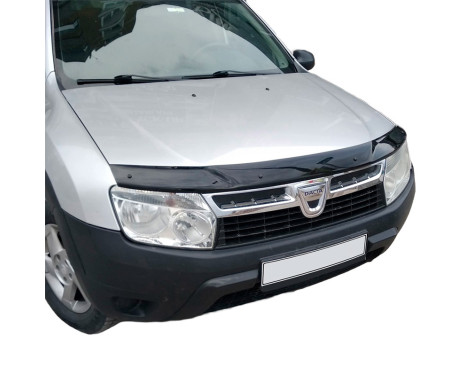 Oneway Bonnet protector (stone chip cover) suitable for Dacia Duster I 2010-2017 - Glossy black