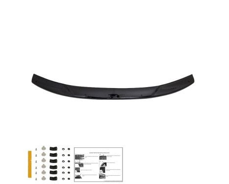 Oneway Bonnet protector (stone chip cover) suitable for Dacia Duster I 2010-2017 - Glossy black, Image 3