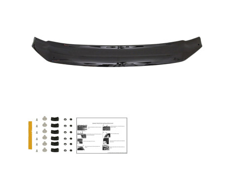 Oneway Bonnet protector (stone chip cover) Volkswagen Amarok MK1 2010-2022 - Glossy black, Image 3