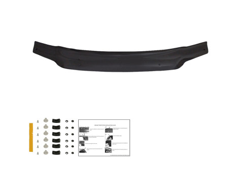Oneway Bonnet protector (stone chip cover) Volkswagen Caddy MK3 2004-2010 - Glossy black, Image 3