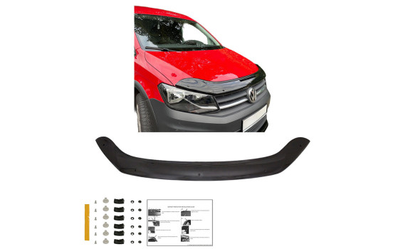 Oneway Bonnet protector (stone chip cover) Volkswagen Caddy MK4 2015-2020 - Glossy black, Image 3