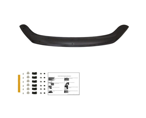 Oneway Bonnet protector (stone chip cover) Volkswagen Caddy MK4 2015-2020 - Glossy black, Image 5