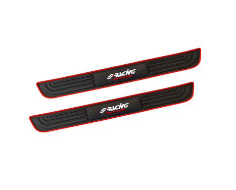 Simoni Racing Rubber Door Sill SRacing - 365x40mm - Set of 2 pieces