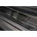 Black stainless steel door sills suitable for Hyundai Kona II 2023 - 'Lines' - 4-piece, Thumbnail 3