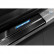 Black stainless steel door sills Toyota C-HR 2016- & RAV4 IV FL 2016-2018 - 'Hybrid' - 4-piece, Thumbnail 3