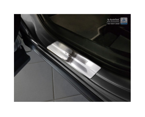 Stainless steel door sills Toyota C-HR 2016- - 'Hybrid' - 4-piece, Image 3