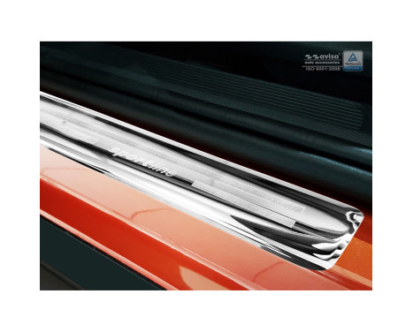 Stainless steel door sills Volkswagen T-Roc 2017- - 'Sportline' - 4-piece, Image 3