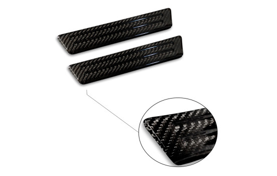 3D Black Carbon Door Sill Fitting for Volkswagen Tiguan II 2016-/Arteon 2017-/Passat Sedan&Vari, Image 4
