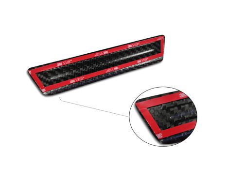 3D Black Carbon Door Sill Fitting for Volkswagen Tiguan II 2016-/Arteon 2017-/Passat Sedan&Vari, Image 5