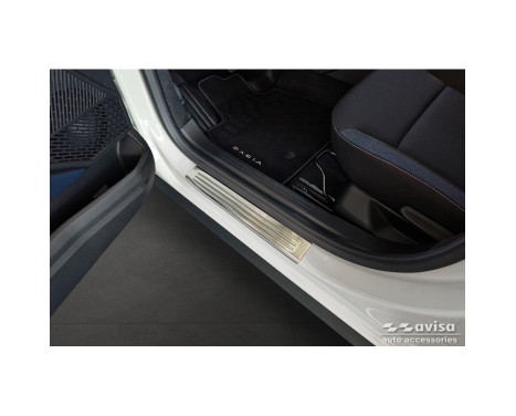Avisa stainless steel door sill moldings suitable for Dacia Duster III 2024-