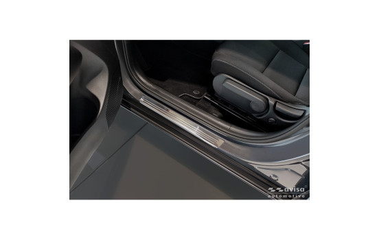 Avisa stainless steel door sill moldings suitable for Hyundai Kona II 2023- / MG 3 2024- / MG ZS II 2024-