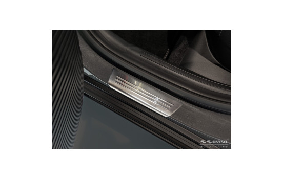 Avisa stainless steel door sill moldings suitable for Hyundai Kona II 2023- / MG 3 2024- / MG ZS II 2024-, Image 4