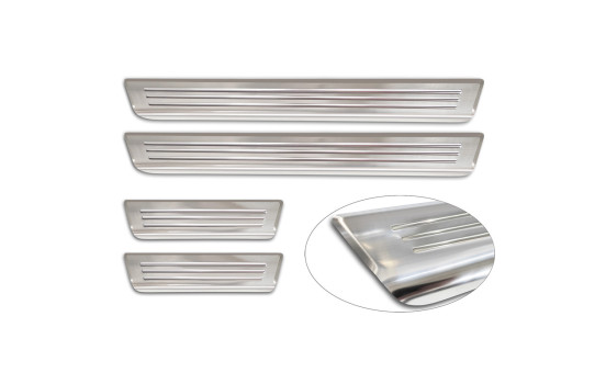 Avisa stainless steel door sill moldings suitable for Hyundai Kona II 2023- / MG 3 2024- / MG ZS II 2024-, Image 5