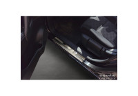 Avisa stainless steel door sill moldings suitable for Nissan Qashqai II 2013-2017 & Facelift 2017-2020