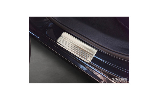 Avisa stainless steel door sill moldings suitable for Nissan Qashqai II 2013-2017 & Facelift 2017-2020, Image 4