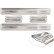 Avisa stainless steel door sill moldings suitable for Nissan Qashqai II 2013-2017 & Facelift 2017-2020, Thumbnail 6