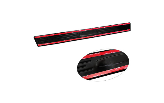 Black glossy stainless steel Door sills suitable for BMW X7 G07 2019- 'Hybrid' - 4-piece, Image 6