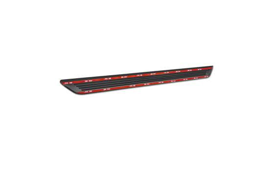 Black Stainless Steel Door Sill Moldings Fits Honda ZR-V (RZ4) 2023- - 'Lines' - 4-piece, Image 6