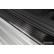 Black stainless steel door sill moldings suitable for Skoda Octavia IV Sedan/Kombi 2020- 'Lines' - 4-piece, Thumbnail 3