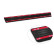 Black stainless steel door sill moldings suitable for Skoda Octavia IV Sedan/Kombi 2020- 'Lines' - 4-piece, Thumbnail 6