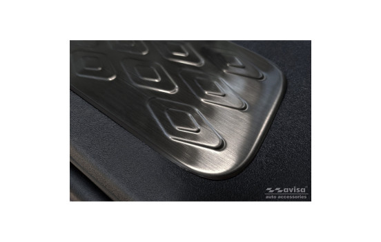 Black stainless steel door sill moldings suitable for Volkswagen ID.Buzz 2022- 2-piece, Image 3