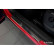 Black stainless steel door sill moldings suitable for Volkswagen Tiguan II 2016-2020 & FL 2020- incl. Allspace 2017-, Thumbnail 2