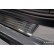 Black stainless steel door sill moldings suitable for Volvo EX30 2023- - 'Lines' - 4-piece, Thumbnail 3