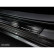 Black stainless steel door sill panels Mazda 3 HB 5-door 2019-... - Brushed Steel 'Special Edition' 4 pcs, Thumbnail 2