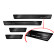 Black stainless steel door sill panels Mazda 3 HB 5-door 2019-... - Brushed Steel 'Special Edition' 4 pcs, Thumbnail 3