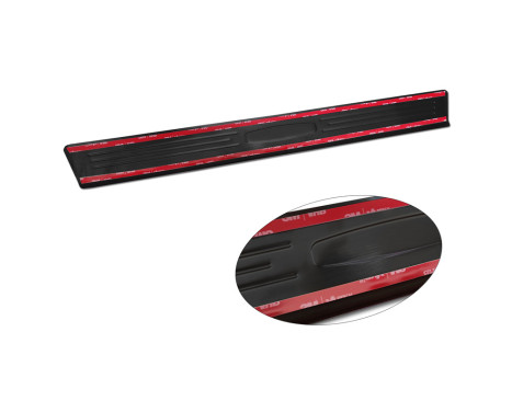 Black Stainless Steel Door Sill suitable for Ford Kuga III 2019- 'Hybrid' - 4-piece, Image 6