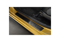 Black Stainless Steel Door Sill suitable for Mitsubishi Space Star Facelift 2020- - 'Special Edition' - 4-de