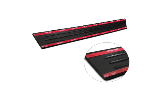 Black Stainless Steel Door Sill suitable for Mitsubishi Space Star Facelift 2020- - 'Special Edition' - 4-de, Image 6
