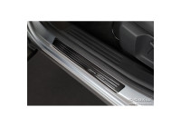 Black stainless steel door sills suitable for Citroën C4 III 2020- 'Special Edition' - 4-piece