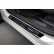 Black stainless steel door sills suitable for Citroën C5 Aircross 2018- 'Hybrid' - 4-piece