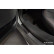 Black stainless steel door sills suitable for Ford Mustang Mach-E 2020 - 'Lines' - 4-piece, Thumbnail 4
