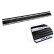 Black stainless steel door sills suitable for Nissan Leaf II 2017 - - 'Lines' - 4-piece, Thumbnail 7