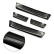 Black stainless steel door sills suitable for Opel Zafira 2012-2019 - 'Special Edition' - 4-piece, Thumbnail 4