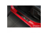 Black stainless steel door sills suitable for Renault Arkana 2020- - 'Special Edition' - 4-piece