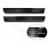 Black stainless steel door sills suitable for Volkswagen Caddy V 2020- - 'Special Edition' - 2-piece, Thumbnail 4