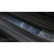 Black stainless steel door sills suitable for Volkswagen Golf VIII HB 2020- Brushed Steel 'Lines' - 4-piece, Thumbnail 2